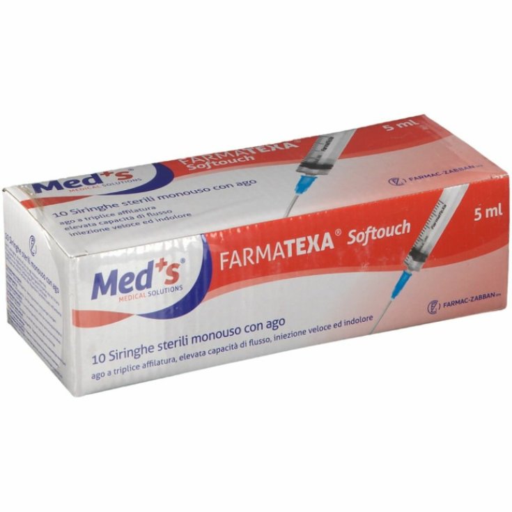 Siringhe 5ml G14 FarmaTexa Med's 10 Pezzi