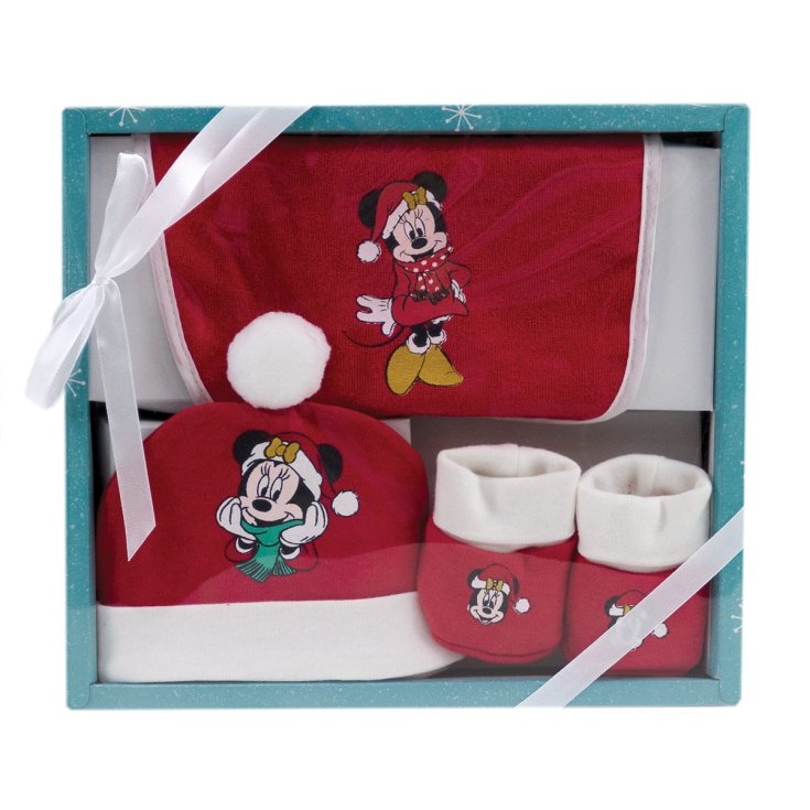 KIT DISNEY NATALE MINNIE 3 PZ
