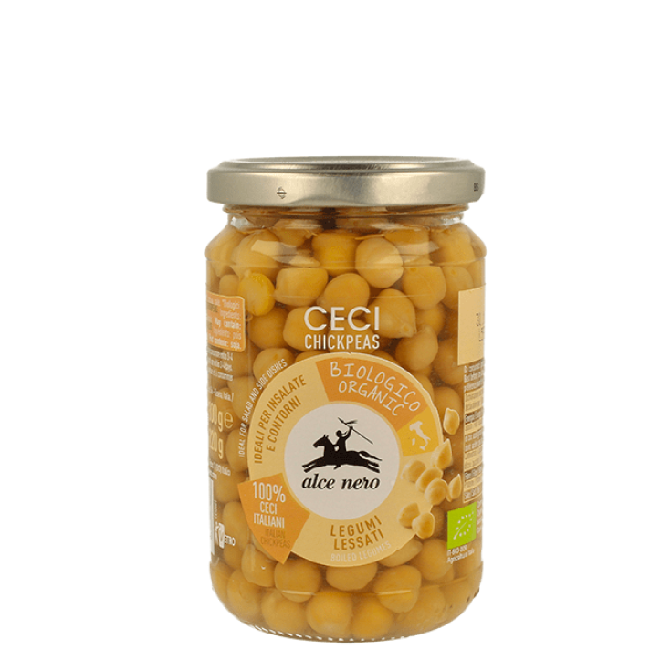 Ceci Lessati Biologici Alce Nero 300g
