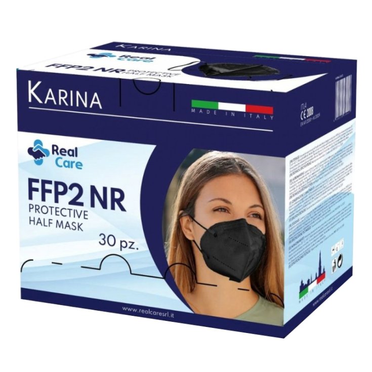 KARINA SEMIMASCHERA FFP2 NERA 30 PEZZI