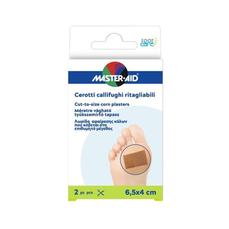 Cerotti Callifughi Ritagliabili Master-Aid 2 Pezzi