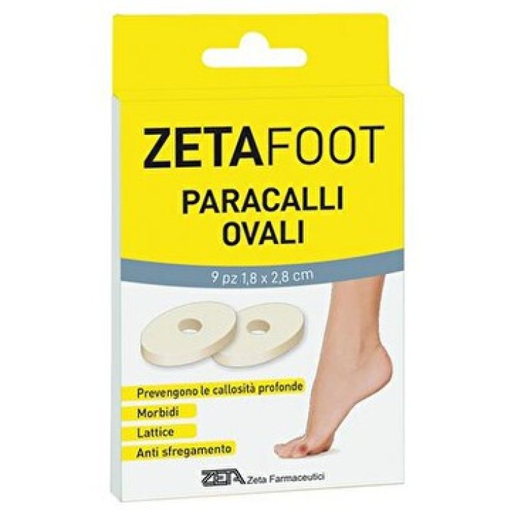 Zeta Foot Paracalli Ovali Zeta Farmaceutici 9 Pezzi