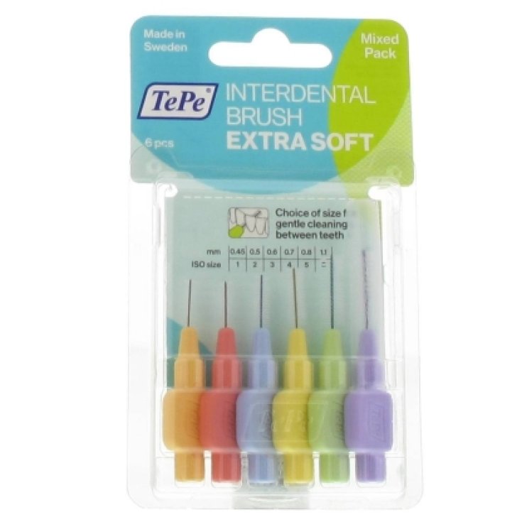 Scovolini Mix Pack Arancio-lilla Tepe 6 Pezzi
