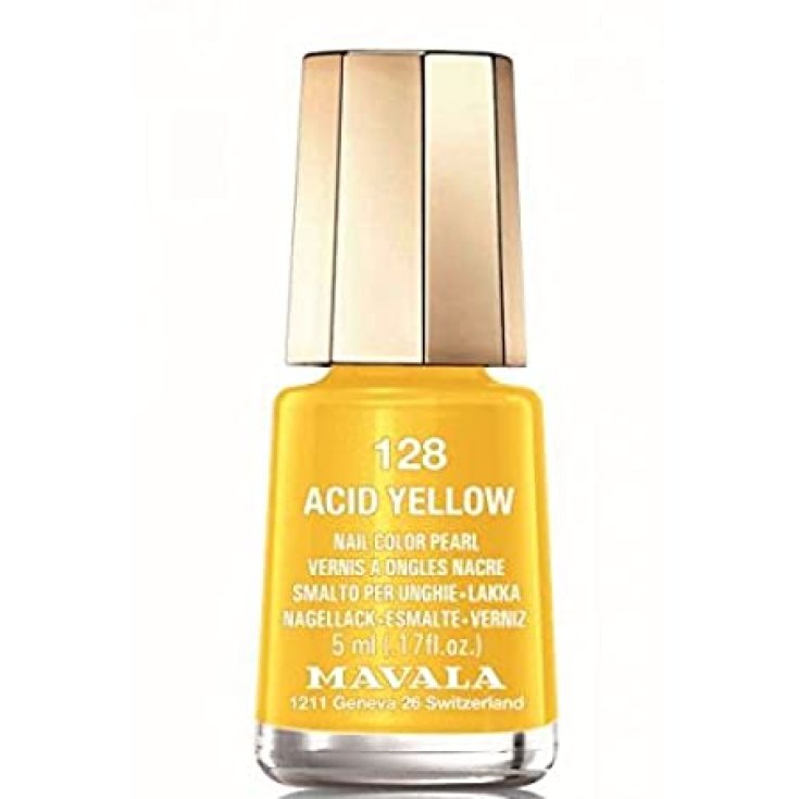 Smalto 128 Acid Yellow Mavala 5ml
