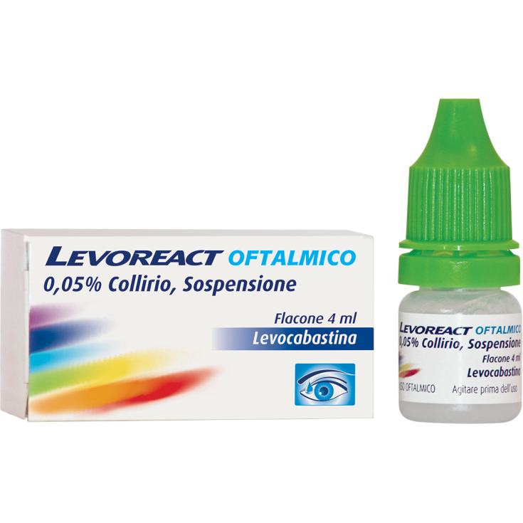 Levoreact Oftalmico 0,05% 4ml
