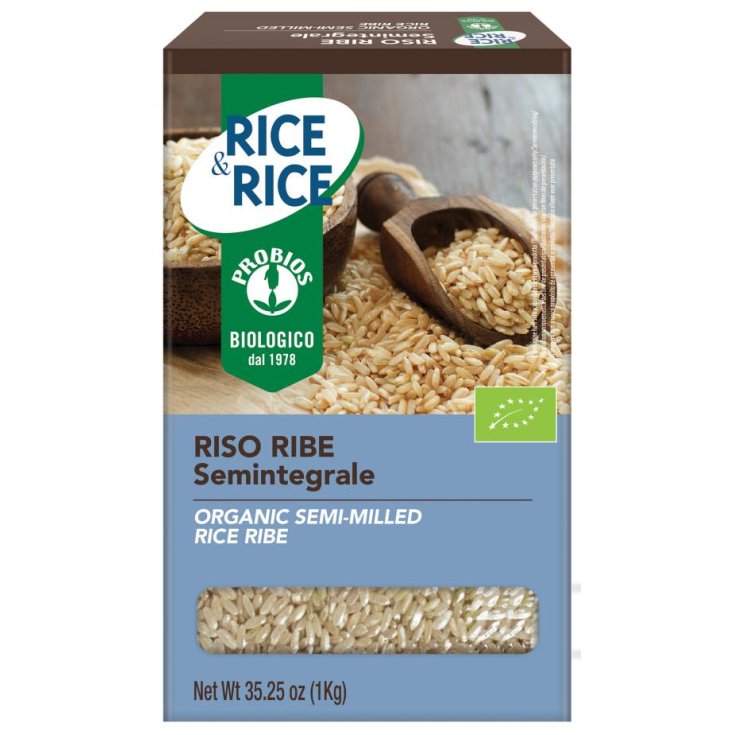 Rice&Rice Ribe Semintegrale Probios 1kg