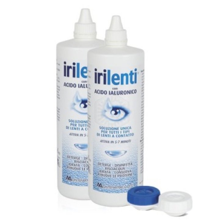 Irilenti Plus Soluzione Unica Montefarmaco OTC 2x360ml