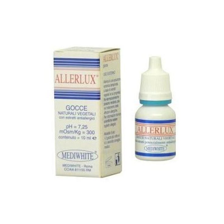 Mediwhite Allerlux Gocce Naturali Vegetali 10ml