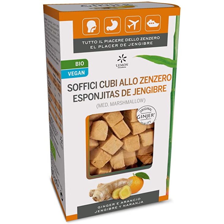 Soffici Cubi Allo Zenzero Lemon Pharma 60g
