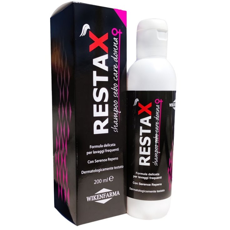 Resta X Shampoo Sebo Care Donna Wikenfarma 200ml