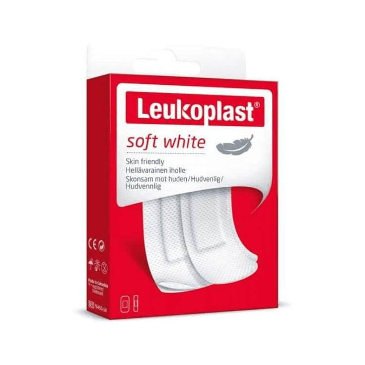 Cerotti Soft White Leukoplast® 20 Pezzi