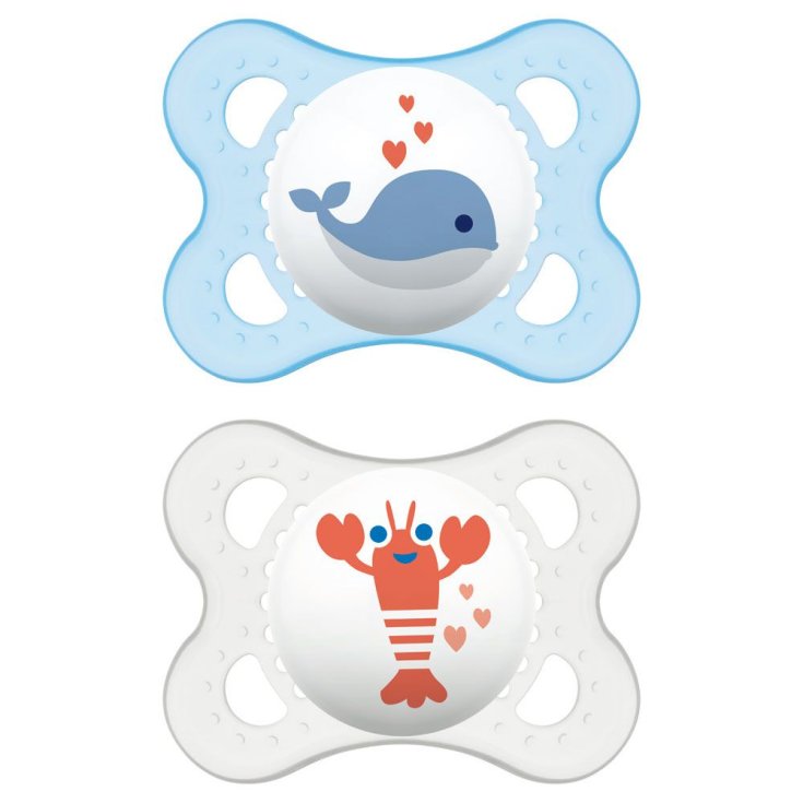 MAM Original 2-6m Succhietto Cucciù Maschio 2 Pezzi