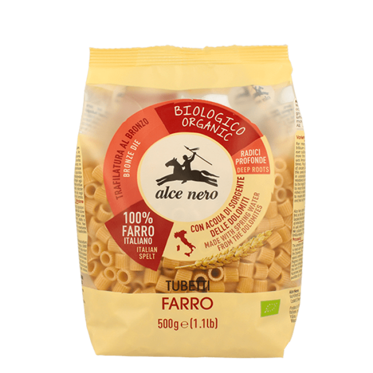 Tubetti Di Farro Biologici Alce Nero 500g