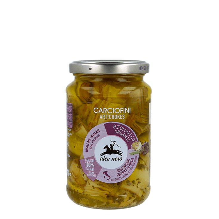 Carciofini Sott'Olio Biologici Alce Nero 330g