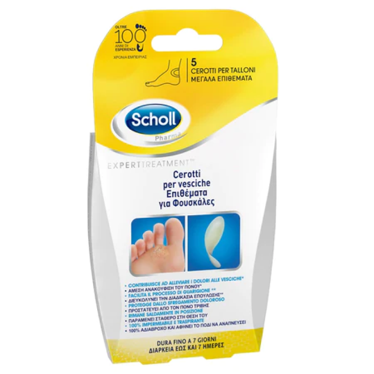 Cerotti per Vesciche Tallone Scholl 5 Cerotti