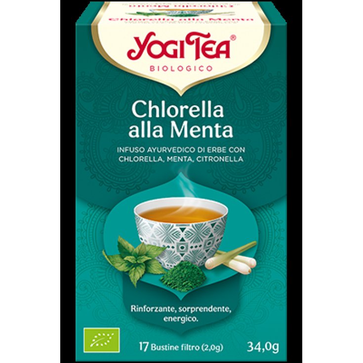 Chlorella alla Menta Yogi Tea 17 Bustine