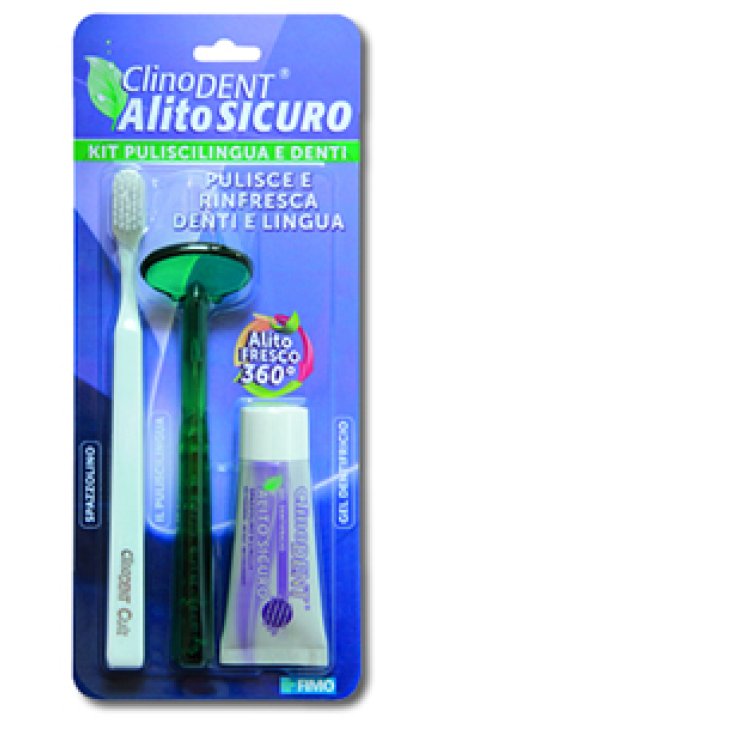 Kit Puliscilingua E Denti ClinoDent 1 Kit