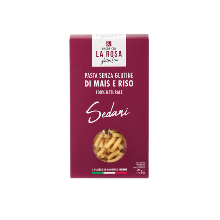 Sedani Pasta di Mais e Riso Pastificio La Rosa 500g