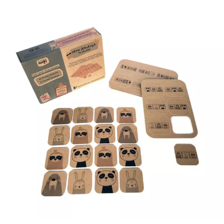 Memo Sequenza Animali Tonki Kids 1 Scatola