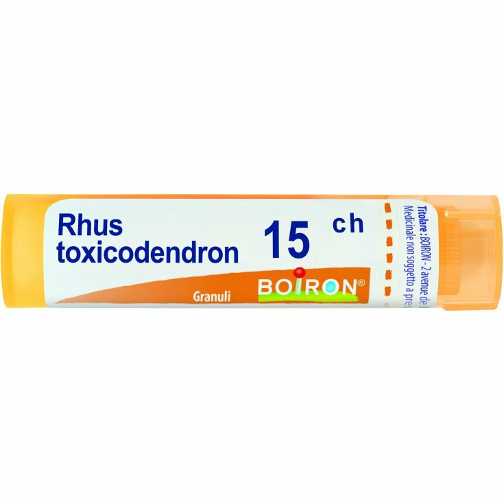 Rhus Toxicodendron 15CH Boiron Granuli 4g