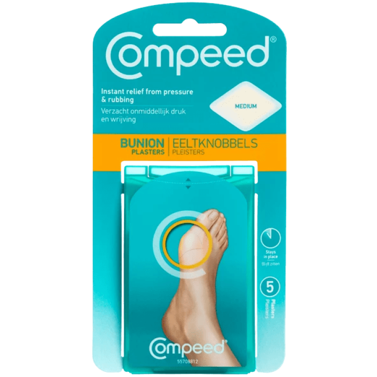 Cerotti Per Alluce Valgo COMPEED 5 Pezzi