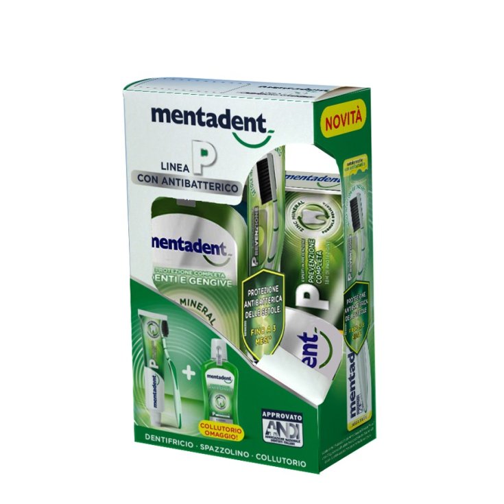 Mentadent P Con Antibatterico Bundle Tripack