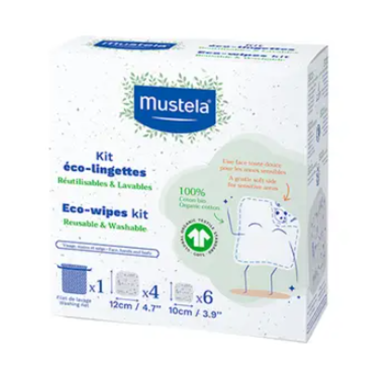 Salviette Riutilizzabili Mustela 10 Pezzi