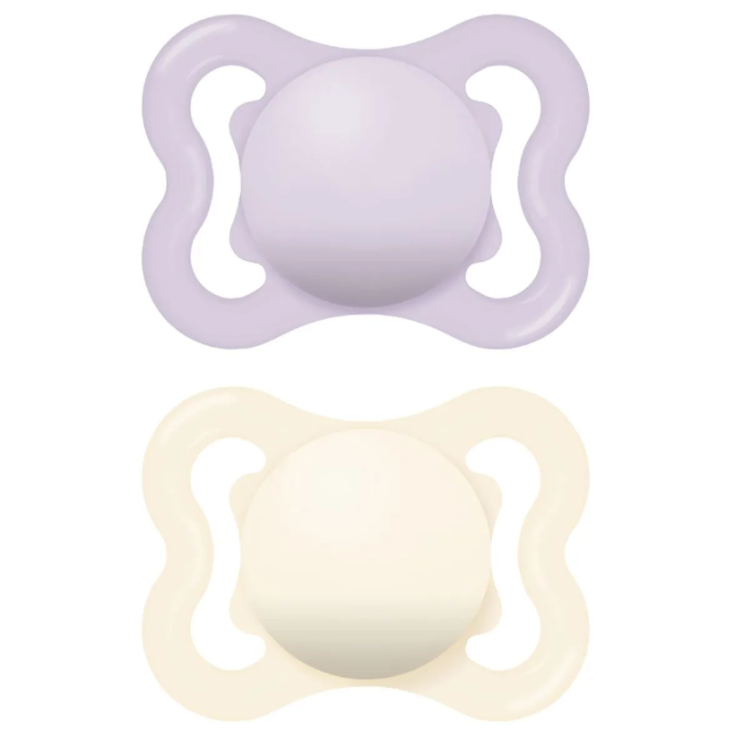 Succhietti Original 2-6M Caucciù Netro Mam 2 Pezzi