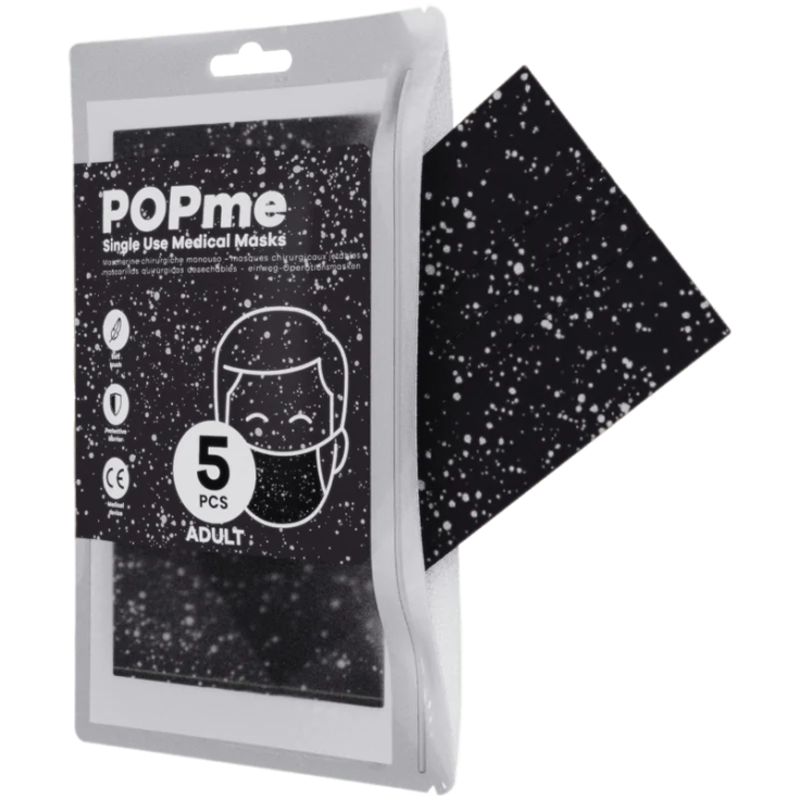 Mascherina Chirurgica Adult Spray POPme 5 Pezzi