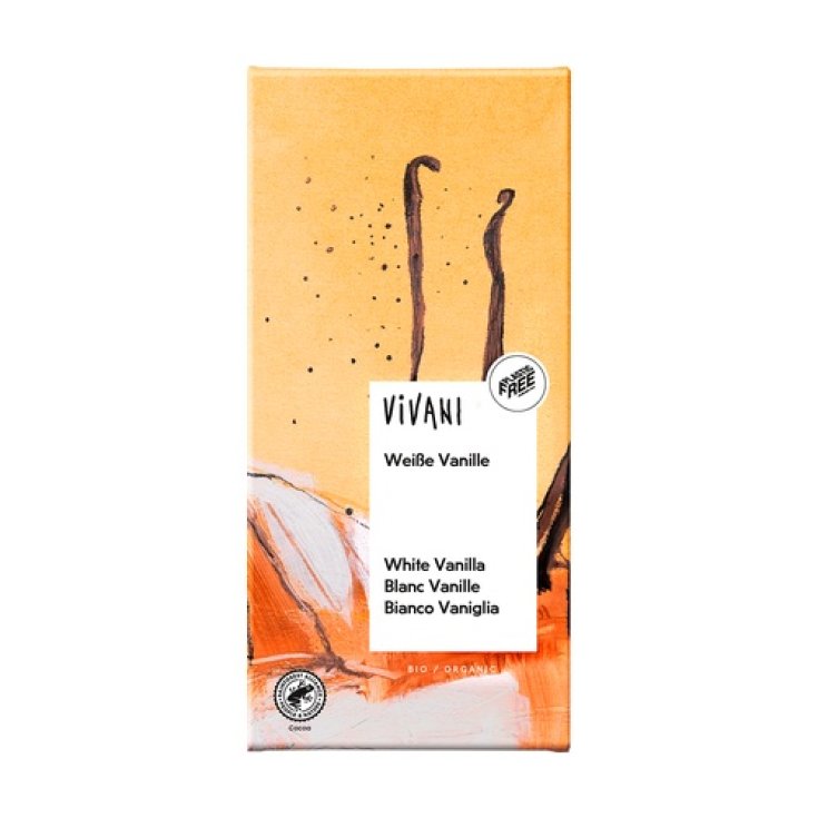 Cioccolato Bianco Vaniglia Vivani 80g