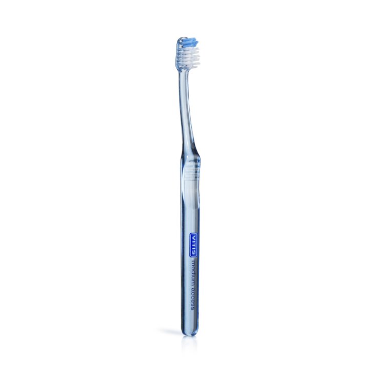 Vitis® Medium Access Spazzolino con dentifricio 15ml