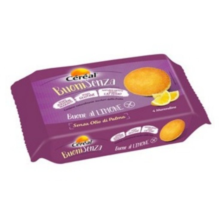 Cèrèal BuoniSenza Buone Al Limone Senza Glutine 160g