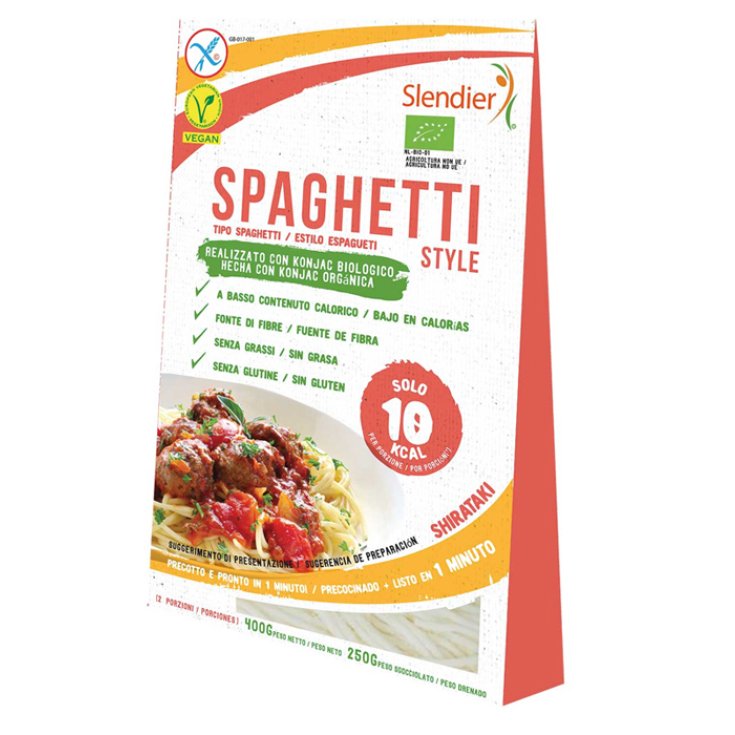 Slendier Shirataki Spaghetti Biologico 250g