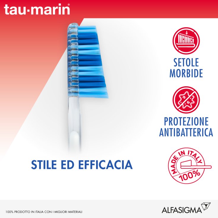 Scalare 33 Setole Morbide Tau Marin Colori Assortiti