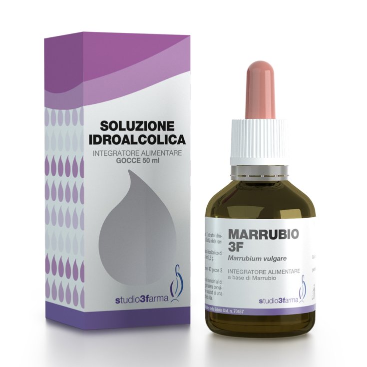 Marrubio 3F Soluzione Idroalcolica Studio 3 Farma 50ml