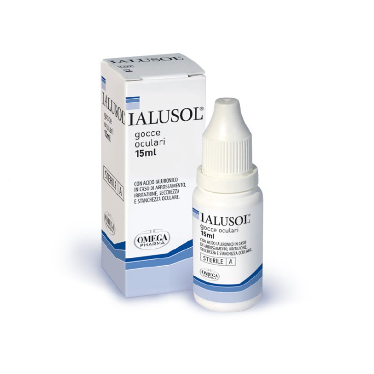 Ialusol Gocce Oculari Omega Pharma 15ml