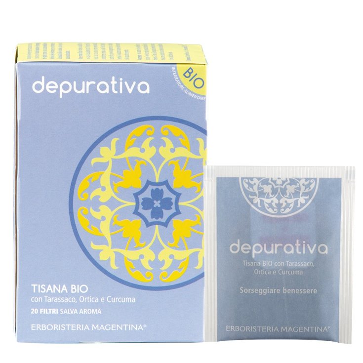Tisana Depurativa Bio Erboristeria Magentina 20 Filtri