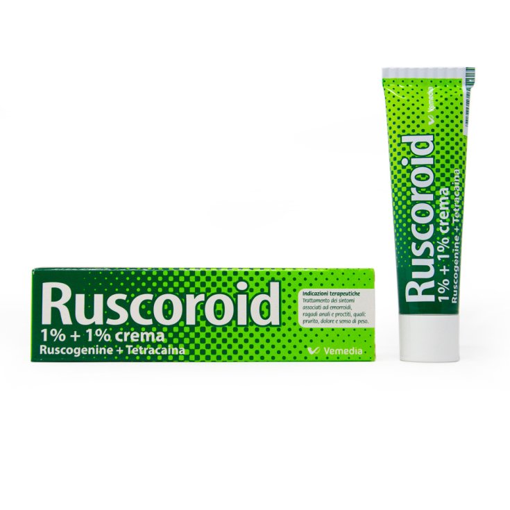 Ruscoroid Crema 1%+1% Crema 40g