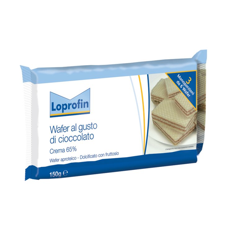 Wafer Aproteico al Cioccolato Loprofin 150g