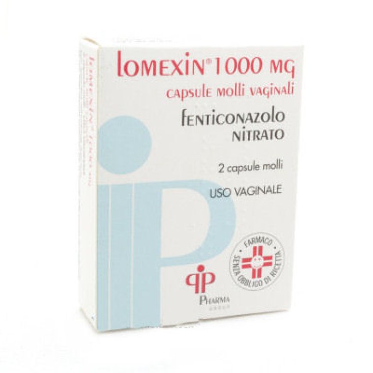 Lomexin 1000mg 2 Capsule Molli Vaginali