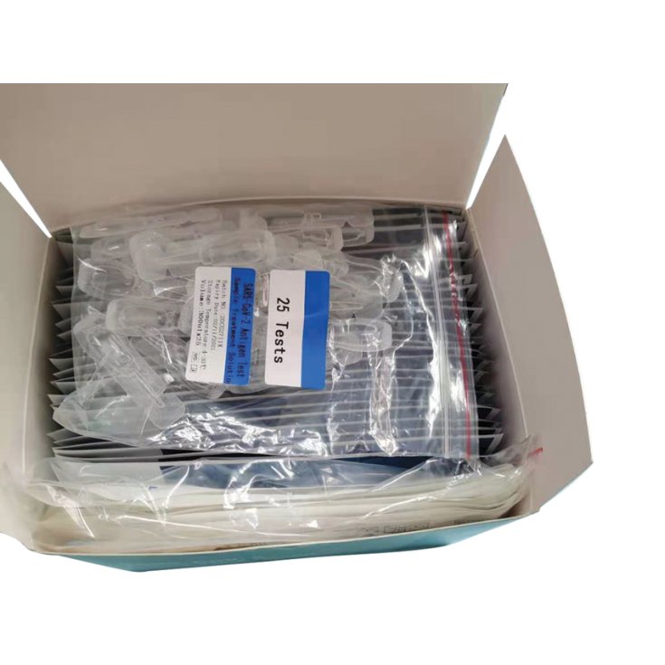 TEST SARS-COV-2 ANTIGENE - tampone professionale 25 Test