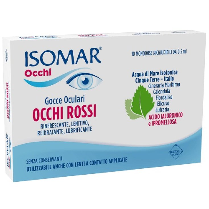 Isomar Occhi Rossi 0,2% 10 Monodose