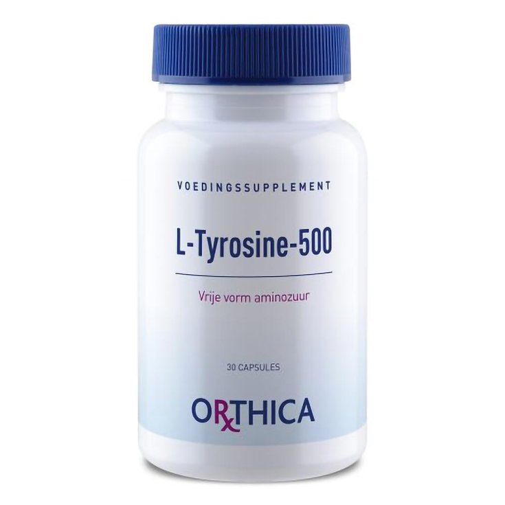 L-Tirosina 500mg Orthica 30 Capsule