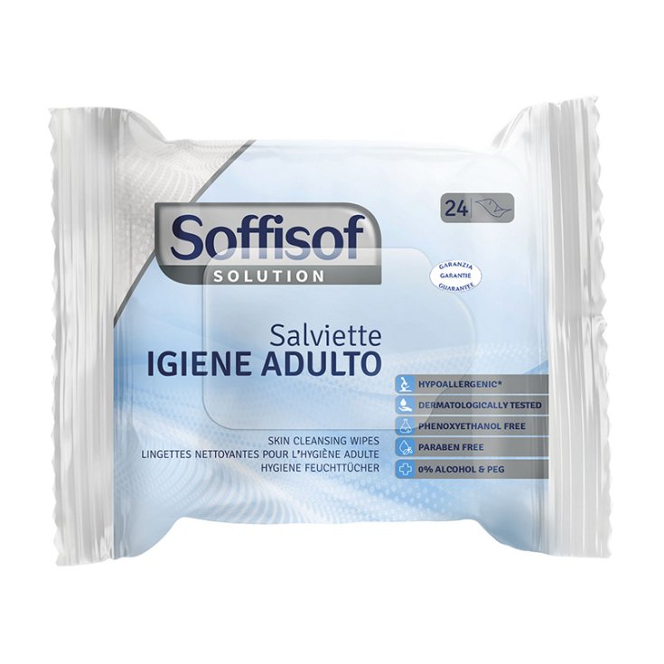 Salviette Umidificate Soffosof Solution 24 Pezzi