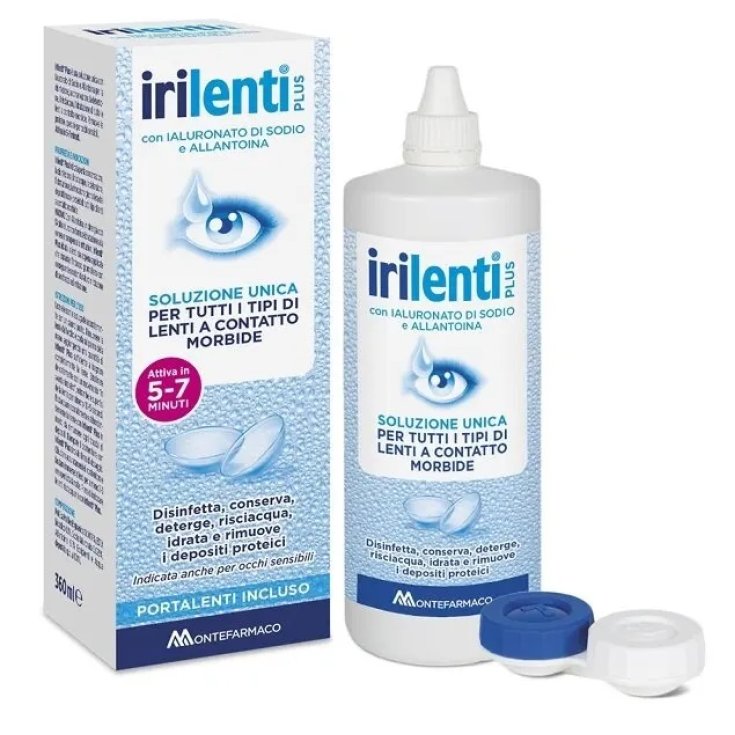 Soluzione Unica 360ml + Portalenti Irilenti Plus