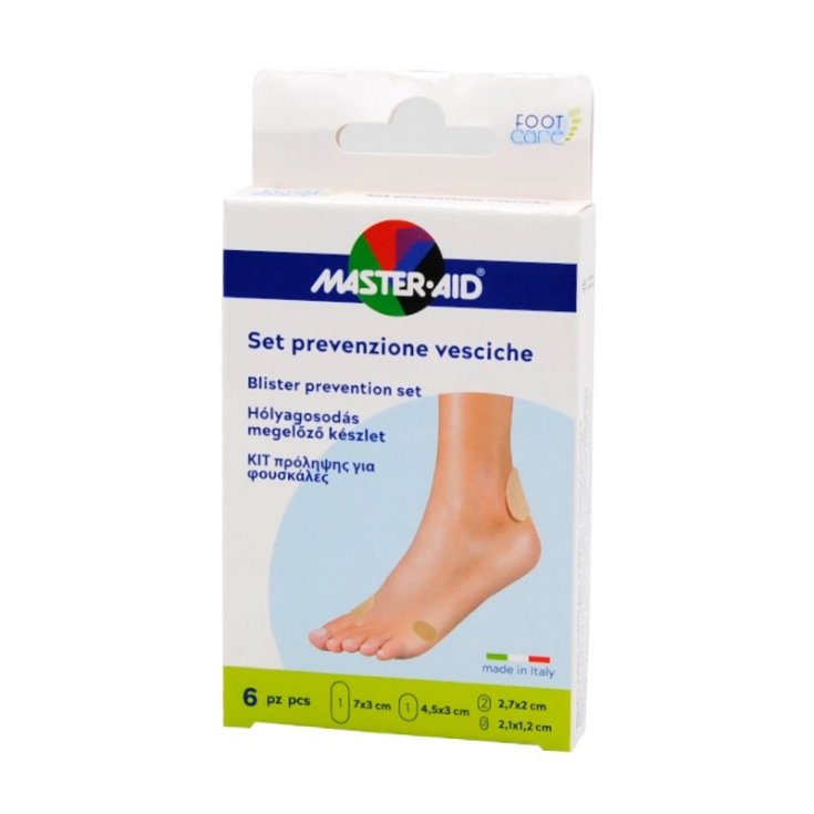 Set Prevenzione Vesciche Master Aid 6 Pezzi