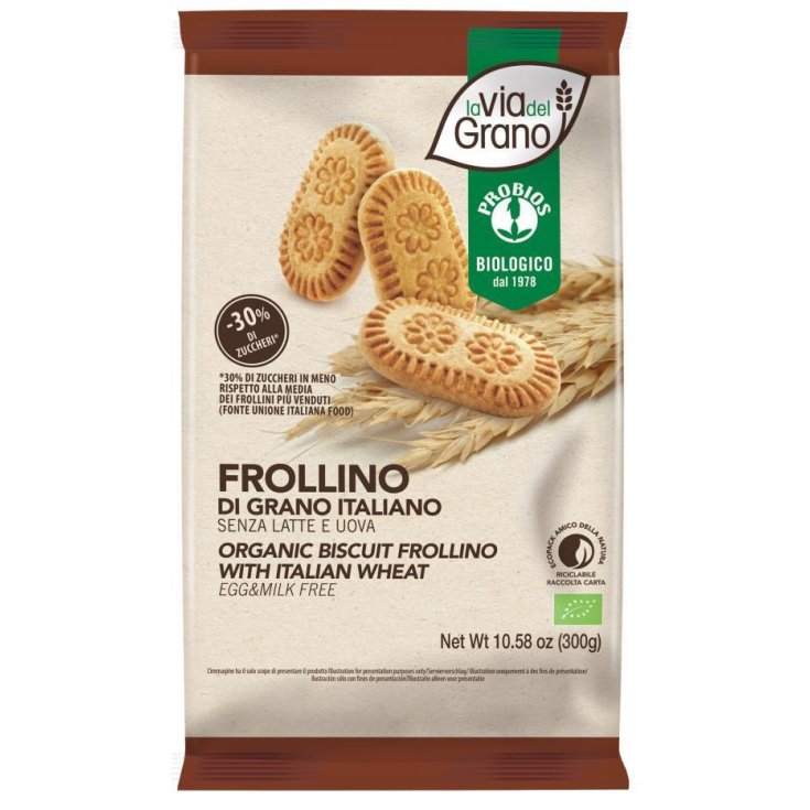 La Via Del Grano Frollino Di Grano Italiano Probios 300g