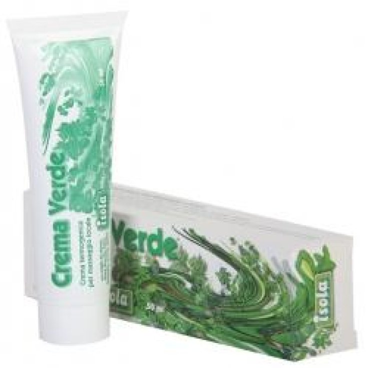 Isola Crema Verde Massaggi Riscaldanti 50ml