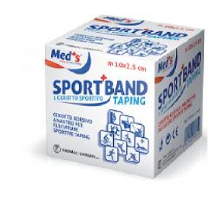 Med's Sport Band Cerotto Sportivo Taping 10m x 3,8cm