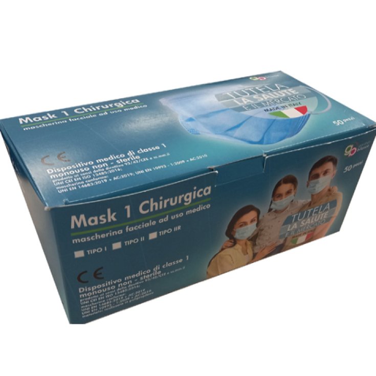 Mask 1 Chirurgica Gardhen Bilance 50 Pezzi
